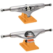 Independent Skateboard Trucks Stage 11 Berle Skull Silver/Orange 149 (8.5")