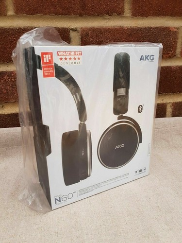 AKG N60NC Noise Cancelling Headphones On-Ear Wireless Bluetooth Active  Foldable | eBay