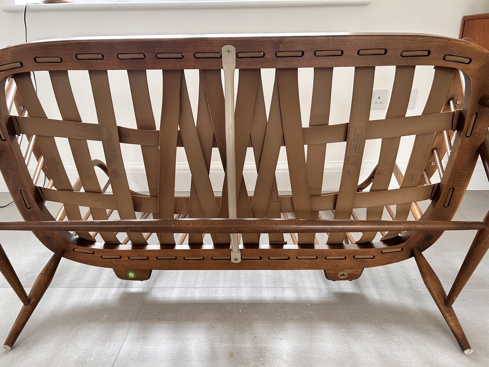 Ercol Twoseater Sofa With Original Cushions eBay