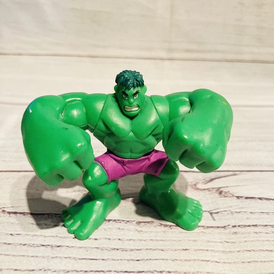 Figura Incredible Hulk2006 2.5" Avengers Marvel Comics Hasbro Super Hero Squad Foto 2 de 4