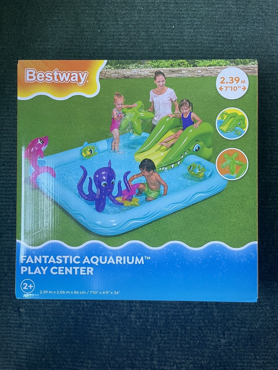 Bestway Play Centre Inflatable Pool with Slide Fantastic Aquarium