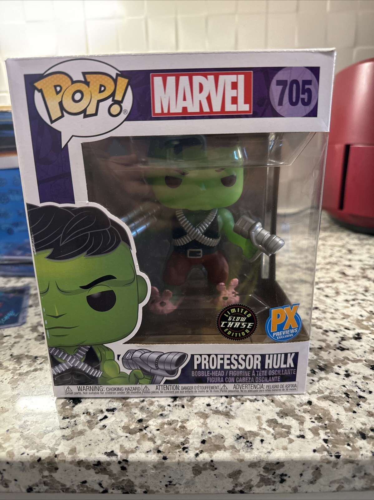 FUNKO POP! MARVEL 705 PROFESSOR HULK CHASE