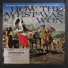 SOUNDTRACK: how the west was won United Artists Records 12" LP 33 RPM