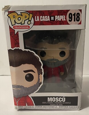 Funko Pop! Vinyl Figure - La Casa De Papel - Moscu #918