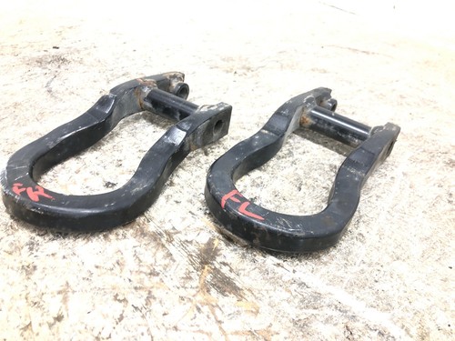 2007-2019 CHEVY SILVERADO 1500 FRONT LEFT & RIGHT TOW HOOK SET 2 PCS BLACK OEM - Picture 5 of 20