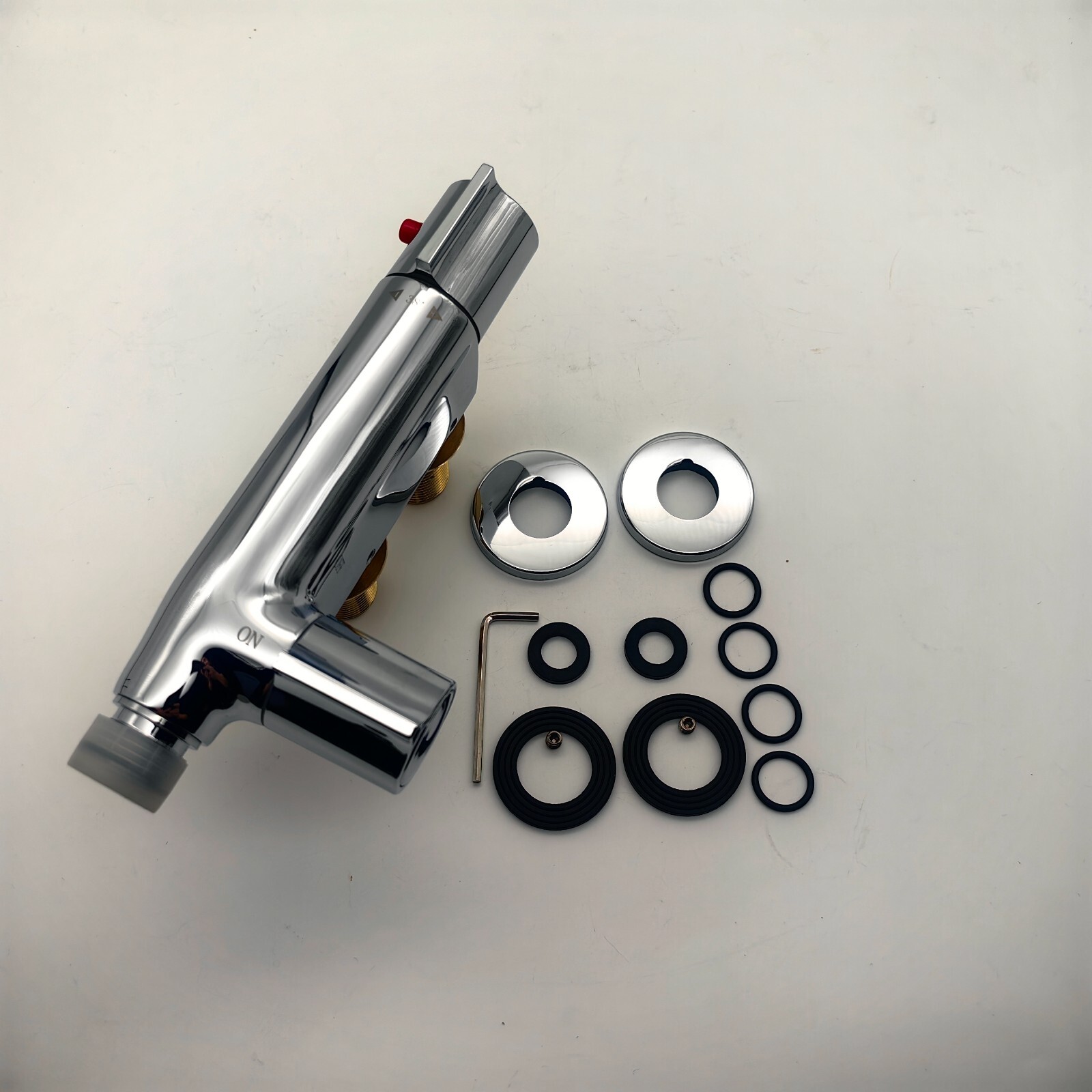 Vertical Thermostatic Mixer Tap Valve V100 Static Caravan Bathroom