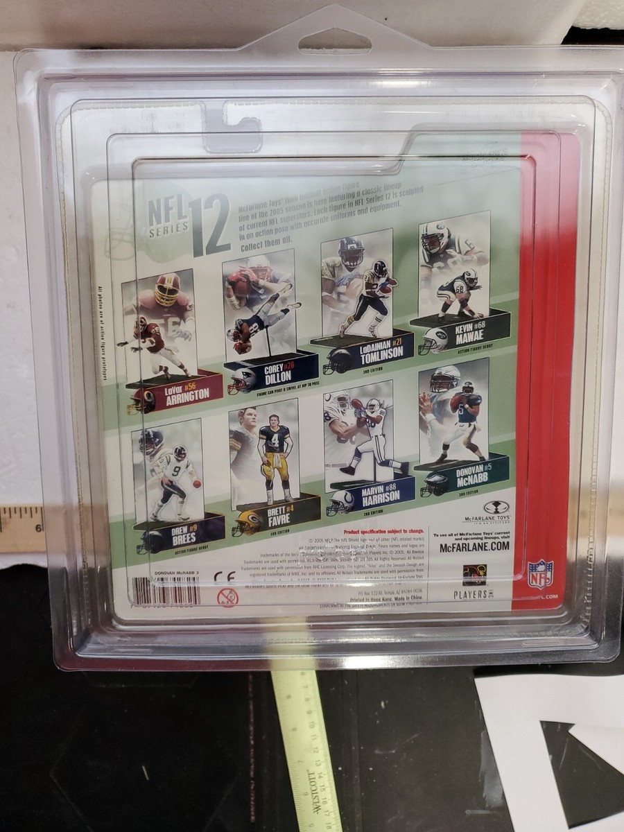 Donovan McNabb Eagles Black Jersey Variant+Reg+ No Helmet
