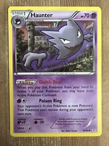 Haunter 34/83 - LP Generations - Pokemon 2016 Uncommon TCG Card