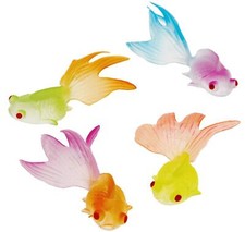 Us Toy Glow In The Dark Goldfish Party Accessory 12 Count