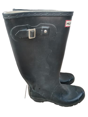 3 Paar HUNTER Gummistiefel schwarz + grün Gr. 35/36, 38 UK 3, UK 5 Sammler - Bild 17 von 18