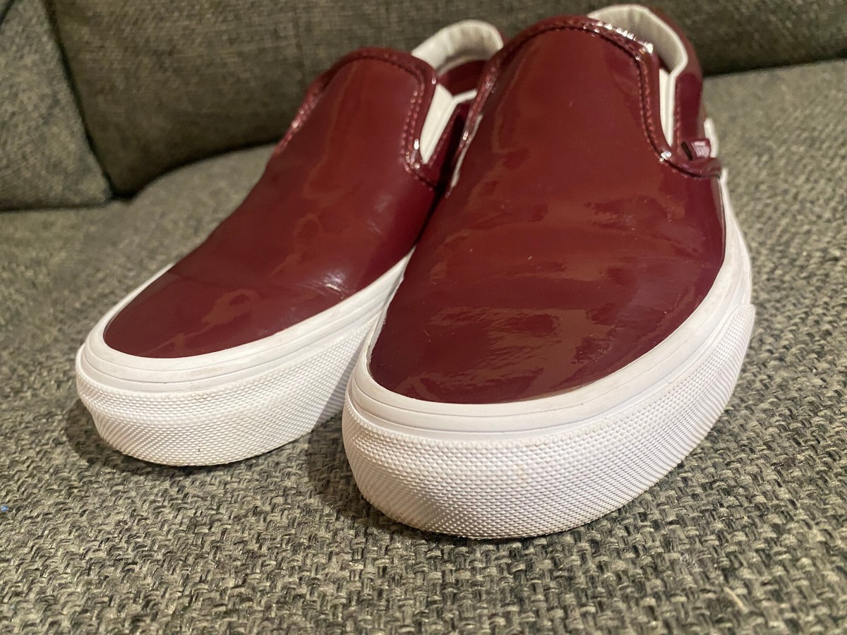 Vans Shoes Mens Womens Off The Wall Casual Loafers Maroon