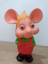 TOPO GIGIO 27cm ITALOCREMONA '70 Maria Perego Gomma vintage  (RUBBER VINYL 11")