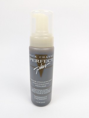 Nick Chavez Perfect Plus Color Enhancing Volumizing Mousse NOS Midnight Expresso