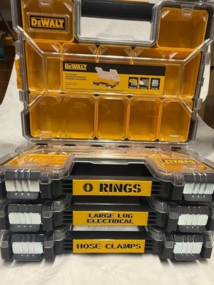 DeWalt & Stanley FatMax Pro Organizer Handle Labels