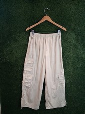 Y2K RE-WASH Cargo Pants Men's Size M Khaki Tan Baggy Gorpcore Parachute Pants