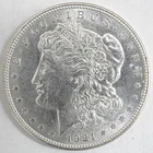 1921-P Morgan Silver Dollar $1 Final Year High Grade 90% Silver Raw