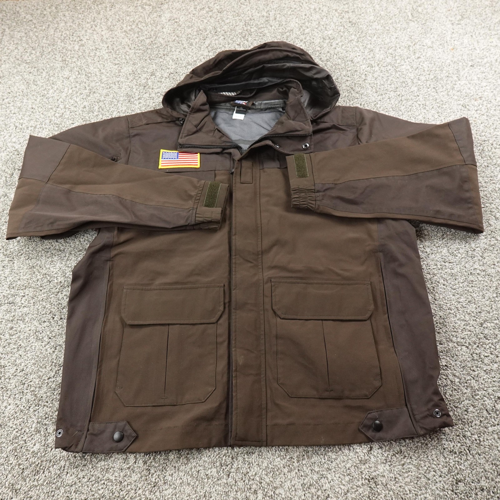 Blauer Jacket Mens LT Brown Softshell Tactical Po… - image 2