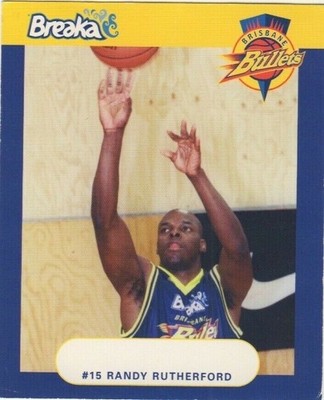 Basketball Brisbane Bullets Card 2001. Randy Rutherford | eBay