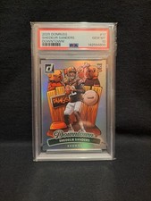 2025 Donruss Sheduer Sanders Downtown PSA GEM MT 10 💎