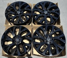 21" Range Rover Factory Wheels Gloss Black Rims OEM 72323 HSE Sport Land Rover
