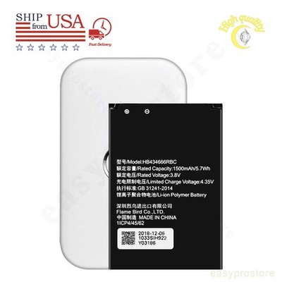 Battery For Huawei E5577Cs-321 E5573s-320 4G LTE WiFi Mobile Hotspot HB434666RBC