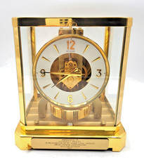 Jaeger LeCoultre Model 528-8 ATMOS Mantel Clock TESTED 24/hr & RUNNING Lot.N68