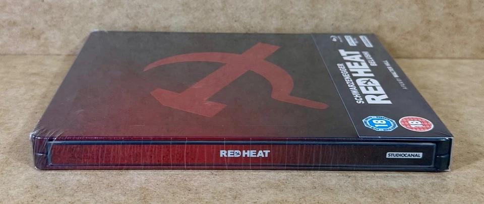RED HEAT - UK EXCLUSIVE 4K UHD + BLU RAY STEELBOOK - NEW & SEALED - Image 3 of 4