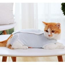 Cat Recovery Suits After Surgery Wear Clothes For Small Pet Cat Kitten