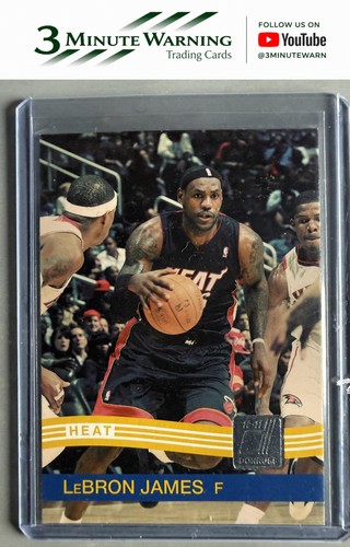 LeBron James #165 2010 Donruss card