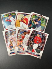 Boston Red Sox - 2023 Bowman 6 Card 1st Bowman Paper, Chrome & Paper RC