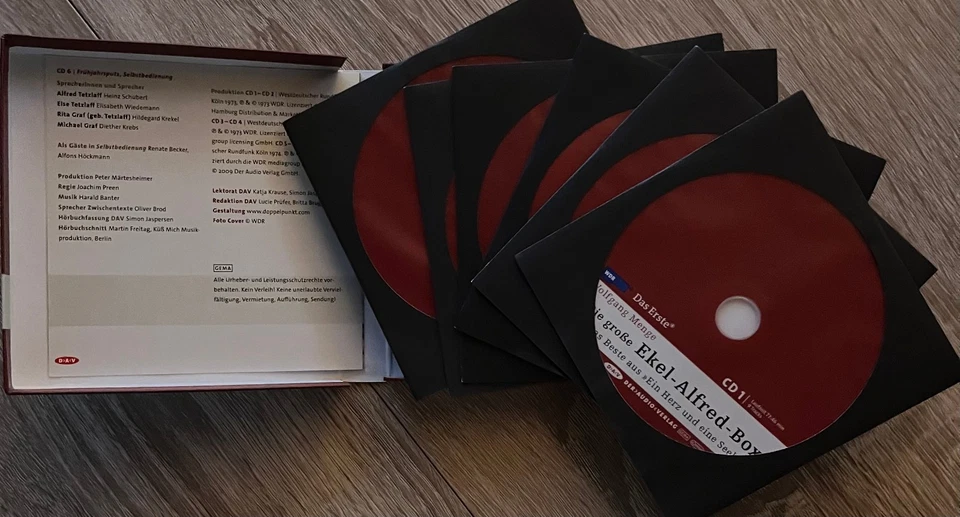 Die große Ekel-Alfred-Box, Das Beste aus Ein Herz & eine Seele, 6 CDs, W. Menge - Bild 4 von 4