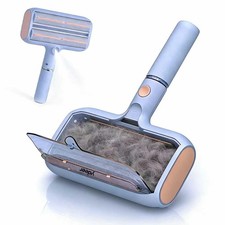 Pet Hair Remover,Pet Hair Removal Tool with Water Spray  Large Fur Bin, Dual