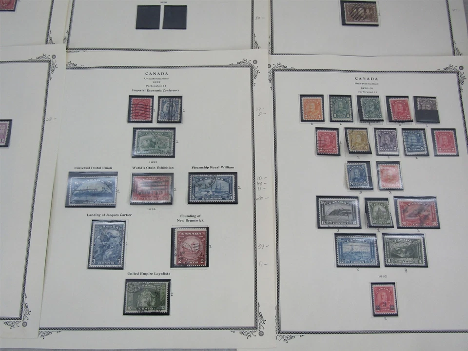 Nystamps Canada many mint old stamp collection high cost d13oc - Image 3 of 4