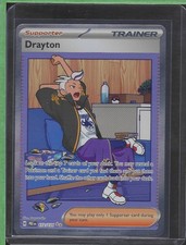 Drayton 172/131 Pokemon Prismatic Evolutions Trainer Special Illustration Rare on eBay