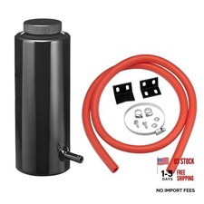 Coolant Overflow Tank Universal Radiator Overflow Tank 800 Milliliters black