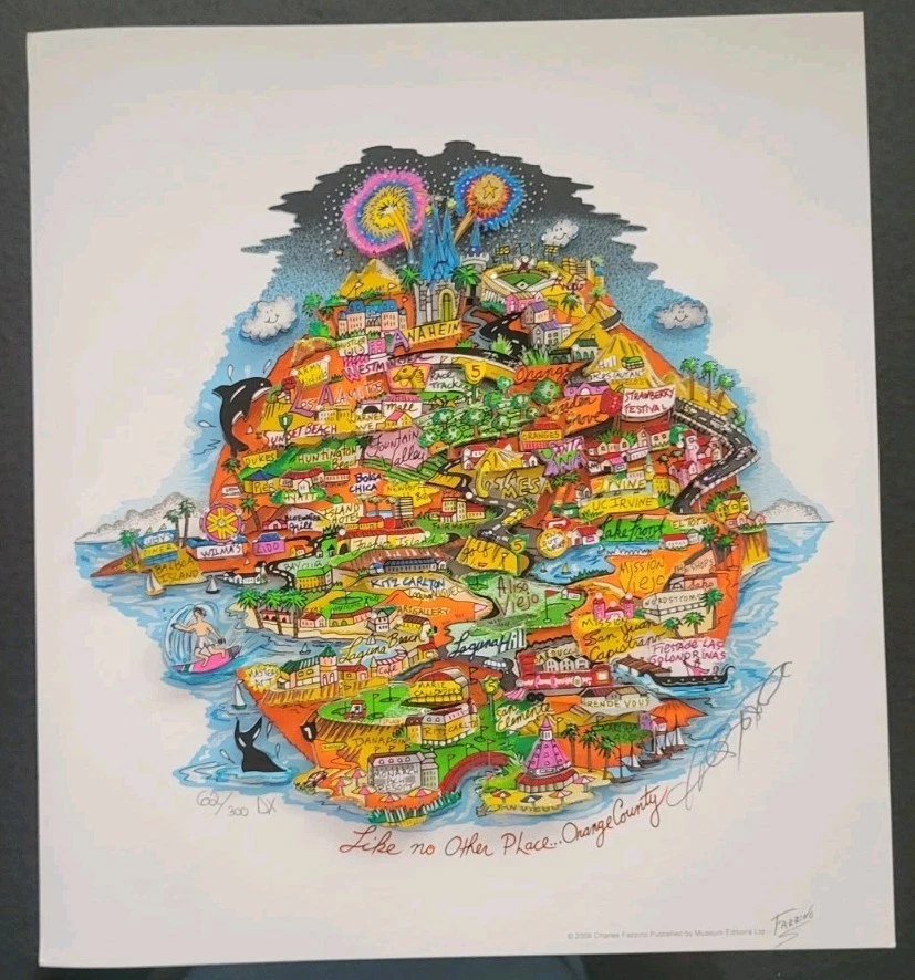 Charles Fazzino Mixed Media Art & Collage Art for sale | eBay