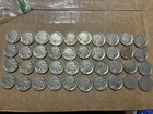 US Buffalo Nickels Lot of 40 Circulated 5C Coins (1913-1938)