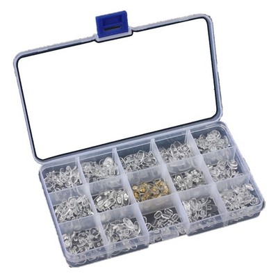1Box 15 Kind Silicone Nose Pads Spare Replacement Parts For Eyeglasses Sunglass]