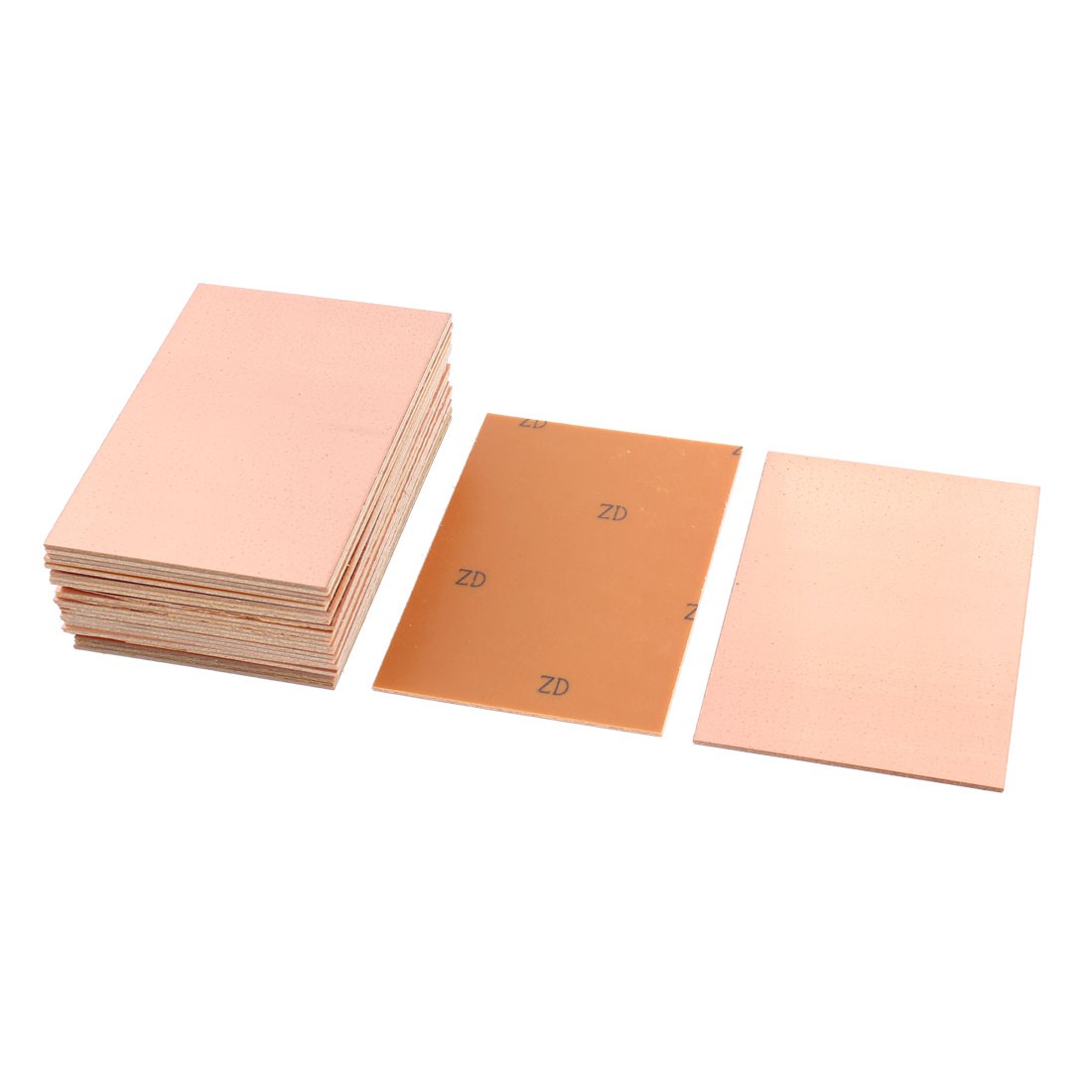 PCB FR4 100x70mm simple face pour fabriquer ses propres cartes electroniques et robots