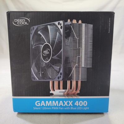 [New] Deepcool GAMMAX 400 Silent 120mm PWM Fan with Blue LED Light CPU Cooler