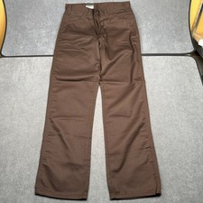 Dickies Regular Fit Twill 6-Pocket Work Pants Y2k Brown 34x34 C7988CB NWT