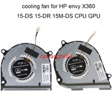For HP Envy X360 15-DS 15-DR 15M-DR TPN-W142 L53542 L53541-001 CPU GPU Cool Fan