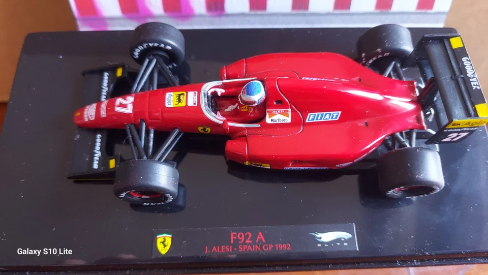 Ferrari F92A-Jean Alesi-Spanish GP 1992-Hot Wheels convertion -scala 1:43 - Immagine 2 di 3