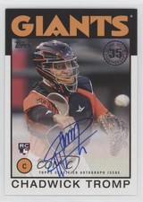 2021 Topps 1986 Topps Baseball Auto Chadwick Tromp #86A-CT Auto 00i7