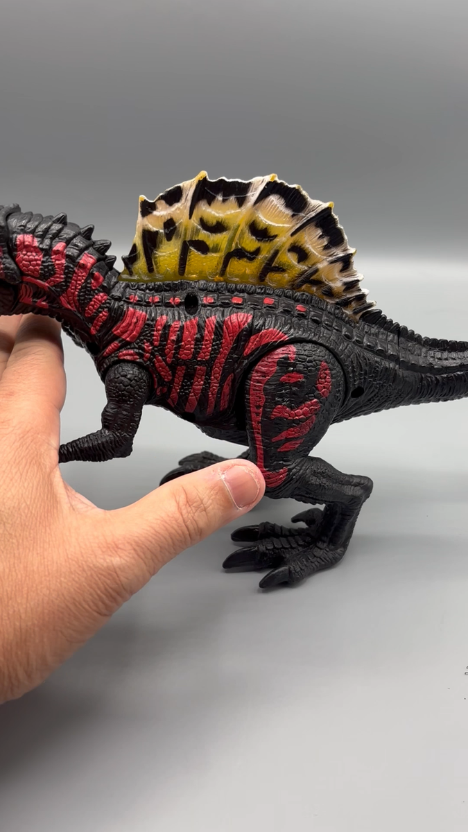 Chap Mei Dino Valley Black & Red Spinosaurus Light & Sounds Toys