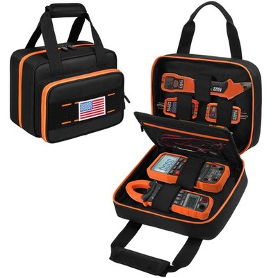 Carrying Case with Klein Tools ET310/MM325/NCVT3P/RT250/69149P, Electrician T...