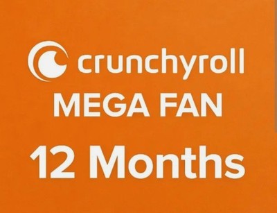 Crunchyroll 12 Monate Mega Fan | Upgrade | DE/EU |
