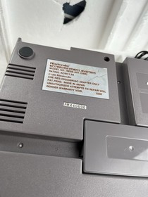 Nintendo NES Control Deck NES Version Boxed UK PAL Console 2 Controllers Manuals