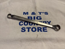 1986 Snap-on Tools USA 13-15 mm 12pt Metric 10º Offset Box Wrench XBM1315