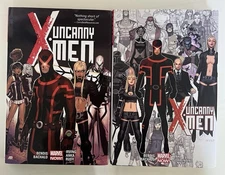 Uncanny X-Men by Brian Michael Bendis Vol 1 2 Complete Set Deluxe HC Hardcover
